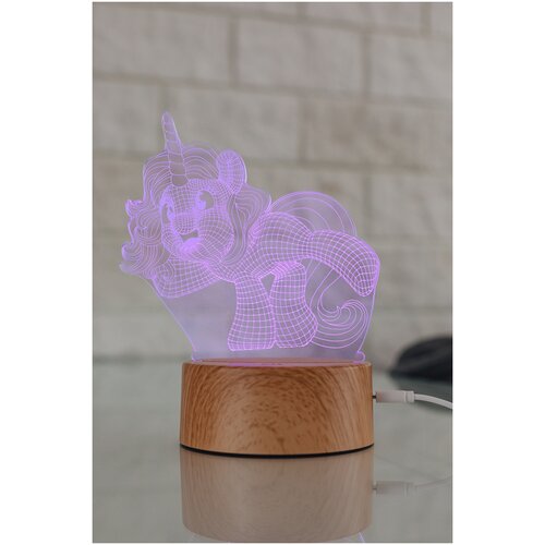   3D GLANZEN RPD-3D-RGB-PONY 1350