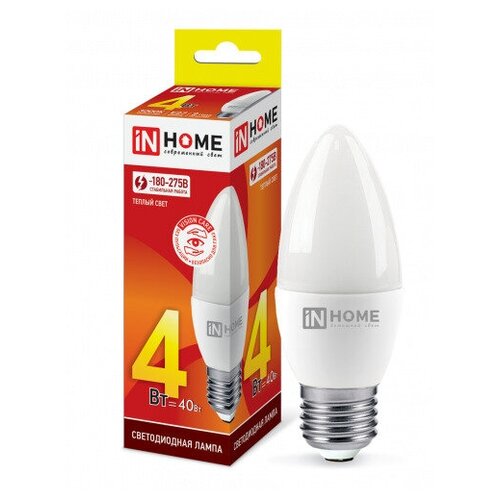 ����� ������������ LED-�����-VC 4�� 230� �27 3000� 360�� IN HOME (5 ����) (���. 4690612030111) 499�