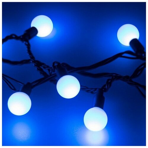   ARD-BALL-CLASSIC-D23-20000-BLACK-160LED BLUE (230V, 7W) (Ardecoled, IP65) 8374