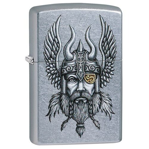  ZIPPO Viking Warrior   Street Chrome, /, , 38x13x57  4250