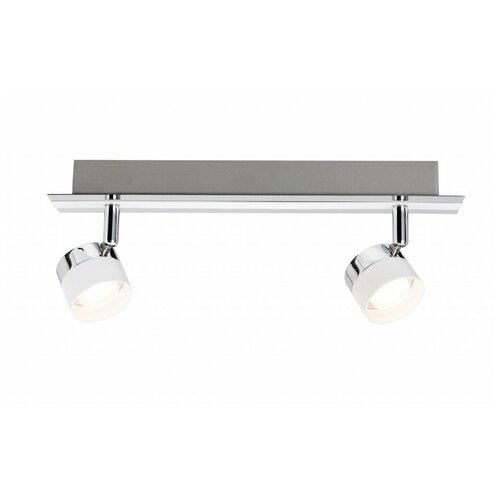 ��-� Balken 2x3W Weiss Chrom 7036�