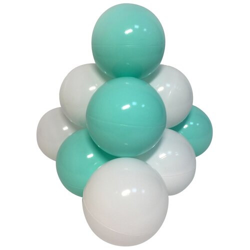 Комплект шариков Hotenok Ментол (50 шт: мятный и белый) для сухого бассейна, sbh151 470р