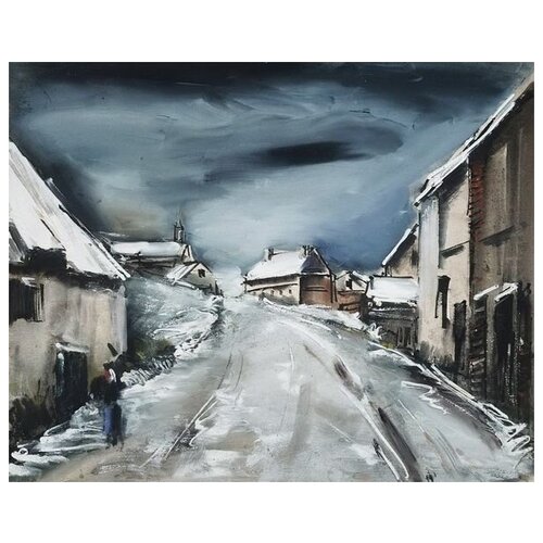      (Snow-covered road) 1   63. x 50. 2360
