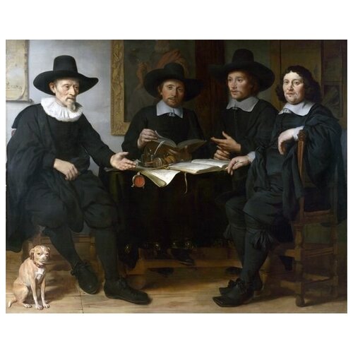 ����������� �� ������ ��������� ������� (Group Portrait) ������ �������� ��� ��� 37��. x 30��. 1190�