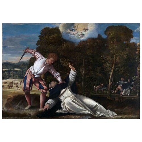      -   (The Death of Saint Peter Martyr)    43. x 30. 1290