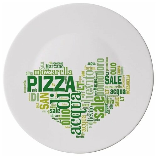 ������� ��� ����� 33�� Ronda I Love Pizza Green Bormioli Rocco 790�
