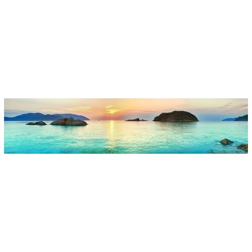       (Sunset on the ocean) 1 132. x 30. 3190
