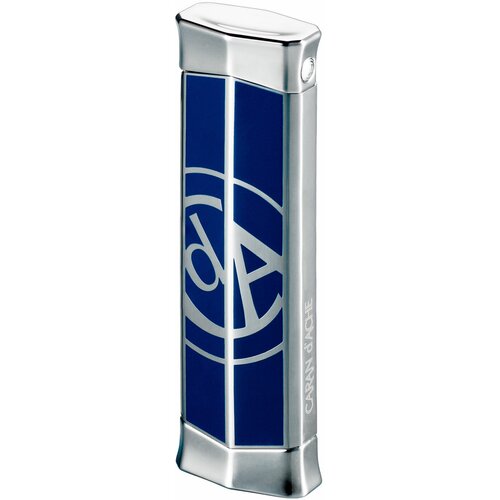   CARAN d'ACHE CD 02 Rhodium with Logo Blue, CD02-2007 13550