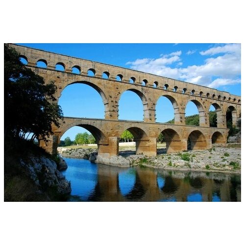    -- (Pont du Gard) 60. x 40. 1950