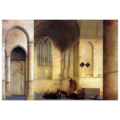        (The interior of the church in the Netherlands) 9    58. x 40. 1930