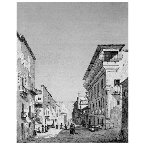       (Old streets) 1 40. x 51.,  1750   