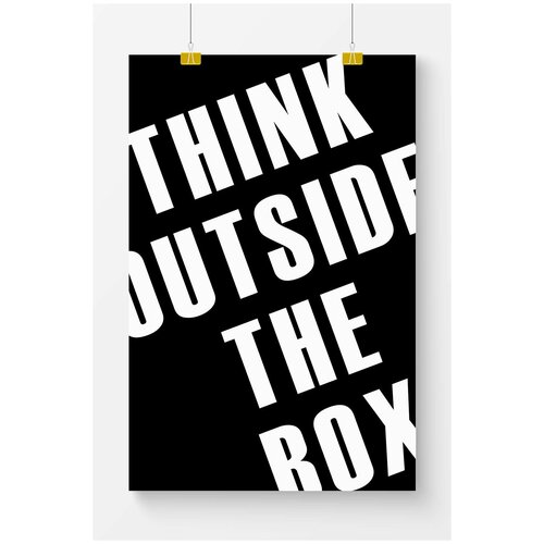    Postermarkt Think outside the box,  6090 ,  ,     2159