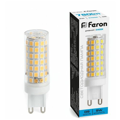   Feron LB-434 G9 9W 6400K 241