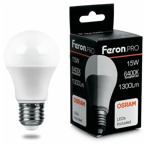   Feron.PRO LB-1015  E27 15W 6400K 268