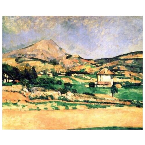      - (Paysage de la montagne Sainte-Victoire)   37. x 30. 1190