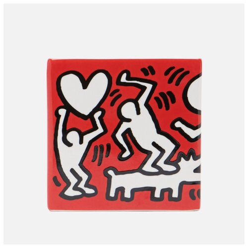   Ligne Blanche Keith Haring White On Red ,  ONE SIZE 7890