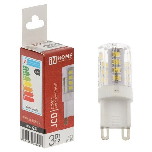   IN HOME LED-JCD, 3 , 230 , G9, 4000 , 290  168