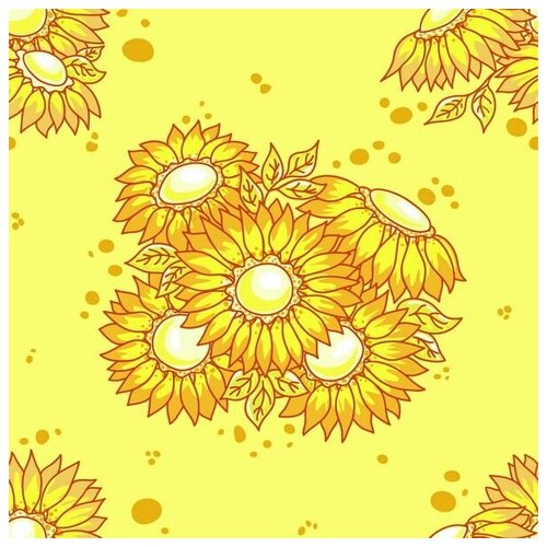     (Sunflowers) 11 30. x 30. 1000