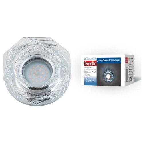 -���������� DLS-L122 GU5.3 GLASSY/CLEAR Luciole Fametto 621�
