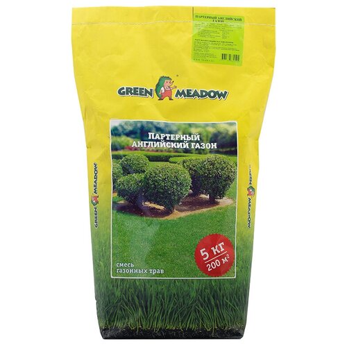 GREEN MEADOW Семена газона Партерный (Английский) , 5 кг 3871р
