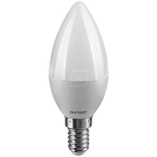 ����� ������������ LED ������ C37, �����, 10W, 2700 K, E14, �������, ������ ���� 77�