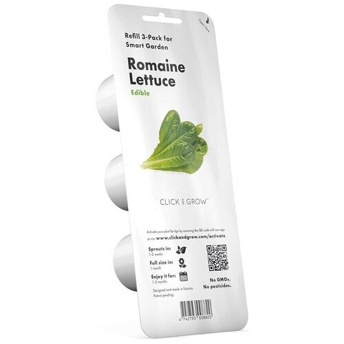      Click and Grow Refill 3-Pack   (Romaine Lettuce) 1988