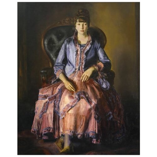        (1920-1923) (Emma in a Purple Dress)    50. x 62. 2320