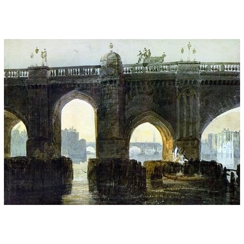        (Old London Bridge) Ҹ  71. x 50.,  2580   