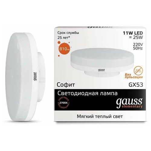 ����� ������������ Elementary GX53 11�� 3000� 1/10/100 Gauss 83811, 1�� 309�