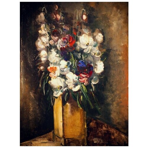       (Flowers in Vase) 2   40. x 53. 1800