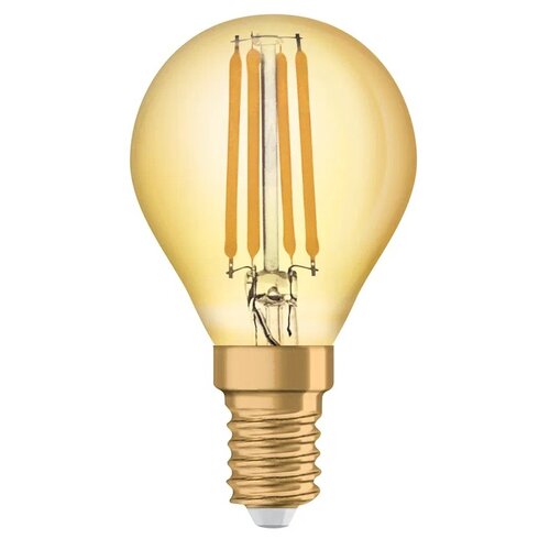    Vintage 1906 LED CL P FIL GOLD 35 non-dim 4W/825 4 . . E14 ( 35) . OSRAM 4058075293496 317