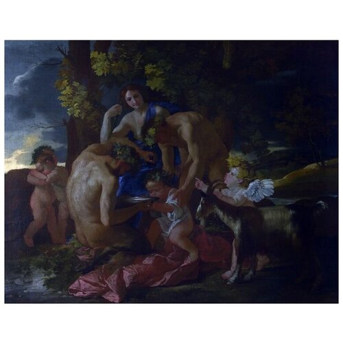      (The Nurture of Bacchus)   51. x 40. 1750