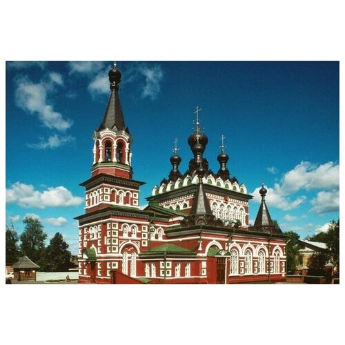     . 1907 . , (Cathedral sv.Serafima 1907 Vyatka, Russia) 60. x 40. 1950