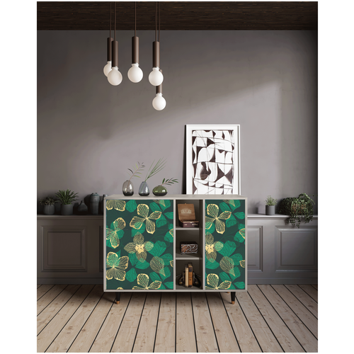  - STORYZ - BS2 Green Flower, 125 x 97 x 48 ,  48990