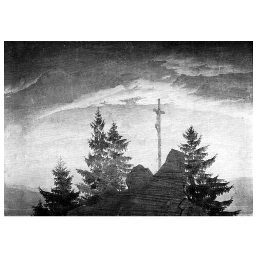        (Cross in the Mountains) 1    57. x 40.,  1880   