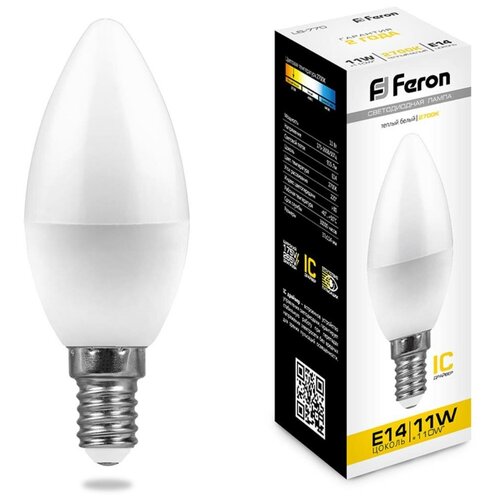   Feron LB-770, 25941, 11W, E14 ( 10 .) 1590