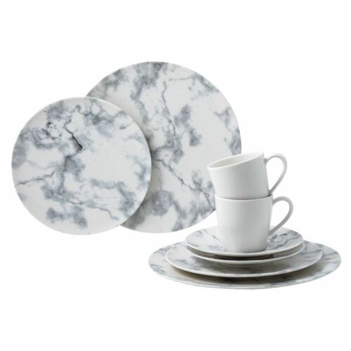 ����� ������ �� 8-�� ��������� Marmory Combi Set White Villeroy & Boch, ������ 13775�