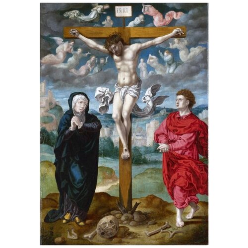     (The Crucifixion - Central Panel)     40. x 58. 1930
