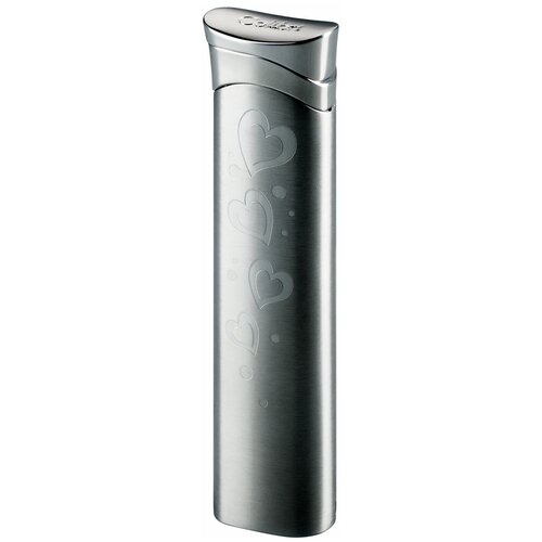   Colibri OF LONDON Chloe Hrt Etch Satin Silver & Polished Silver 4630