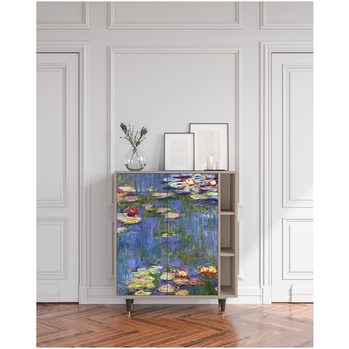  - STORYZ - S3 The water lily pond by Claude Monet , 115 x 84 x 41 ,  33990