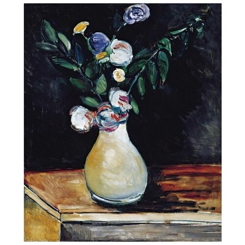         (Bouquet of flowers in a white vase) 1   30. x 36. 1130