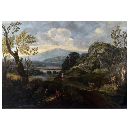        ( Landscape with Figures)   43. x 30.,  1290   