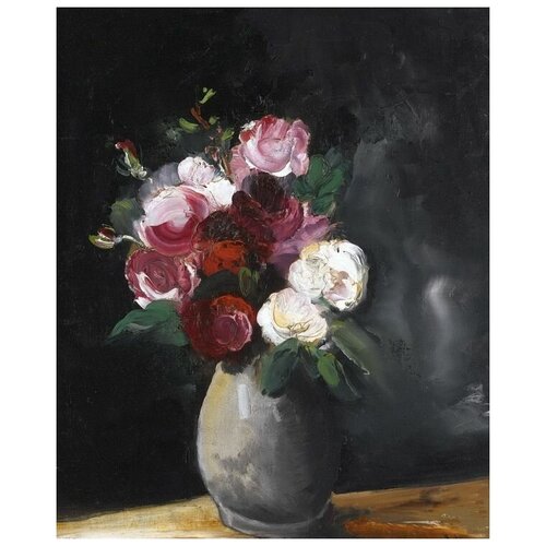       (Bouquet of Roses) 1   30. x 37.,  1190   