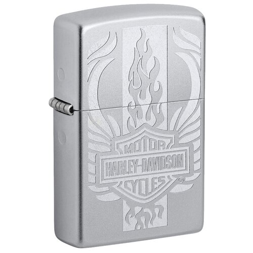    ZIPPO Classic 49660 Harley-Davidson c  Satin Chrome - Harley-Davidson 5780