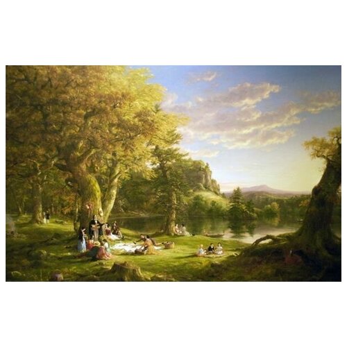����������� �� ������ ������ (Picnic) ���� ����� 62��. x 40��. 2010�