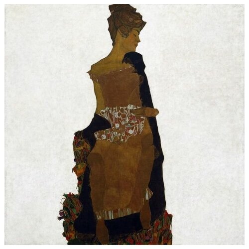       ( Portrait of Gerti Schiele)   30. x 30. 1000