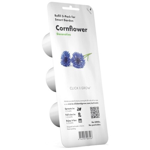 ����� ���������� ��� ������ ���� Click and Grow Refill 3-Pack ������ (CornFlower) 1790�