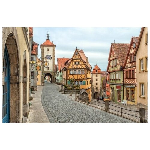    -- (rothenburg ob der tauber) 60. x 40. 1950