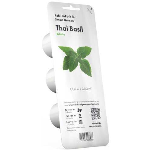 ����� ���������� ��� ������ ���� Click and Grow Refill 3-Pack ������� ������� (Thai Basil) 1988�