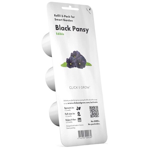 ����� ���������� ��� ������ ���� Click and Grow Refill 3-Pack ׸���� ������� ������ (Black Pansy) 1988�